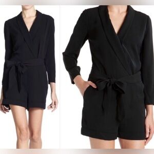 Ted Baker Hakke Black Collared Wrap
Playsuit Romper